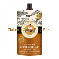 Scrub do ciała gryczany elastyczność i regeneracja 100ml Babcia Agafia